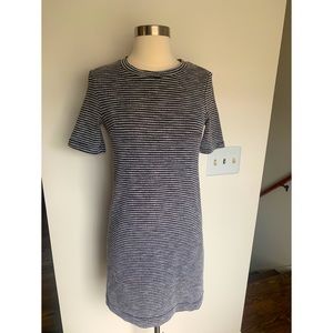 H&M striped shift dress